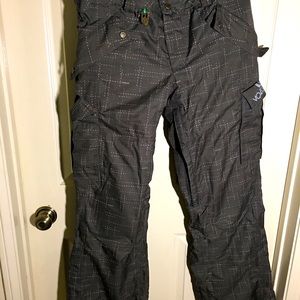 Volcom Men’s M Olive/Gray Snow Pants